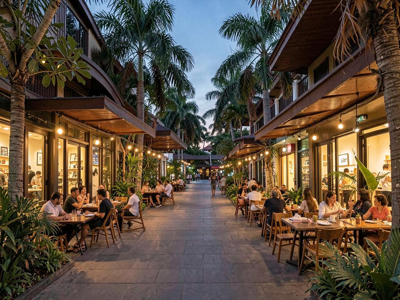 Neighbourhood retail setting